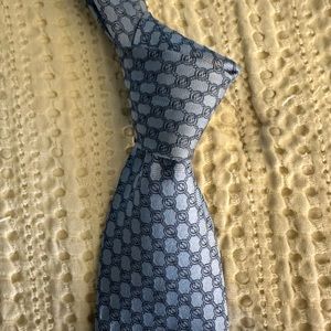 Gucci necktie. Blue.